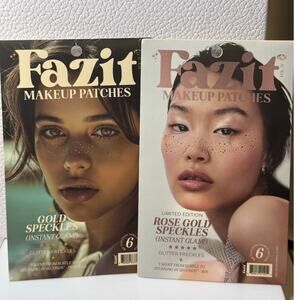 Fazit Makeup Patches GLITTER FRECKLES - Gold Speckles & Rose Gold Speckles - NEW